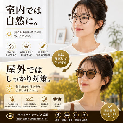 SunGuard™ Vision｜自動調光メガネ