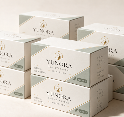 YUNORA｜7日間リチュアルキット｜7-in-1 K-Beauty カプセルスキンケア